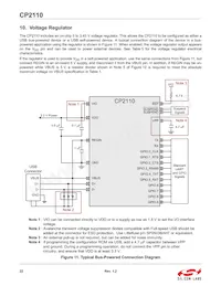 CP2110-F02-GM1R Datasheet Page 22