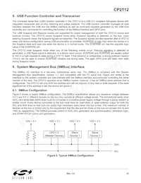 CP2112-F02-GMR Datasheet Pagina 13