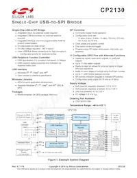 CP2130-F01-GM Datasheet Copertura