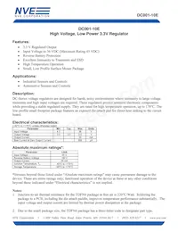 DC001-10E Datasheet Cover