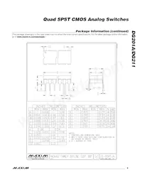 DG211CUE+T Datasheet Page 9