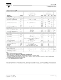 DG271BDY-T1-E3 Datasheet Pagina 3