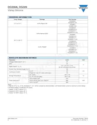 DG308ADY-T1 Datasheet Page 2