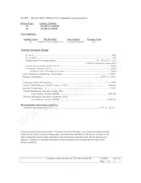 DG309AK/883B Datasheet Cover