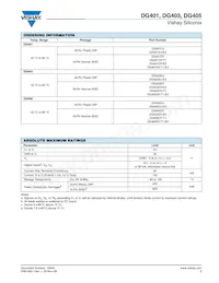 DG405DY-T1 Datasheet Page 3