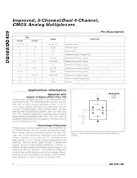 DG408C/D Fiche technique Page 6