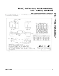 DG411FDJ+ Datasheet Page 15