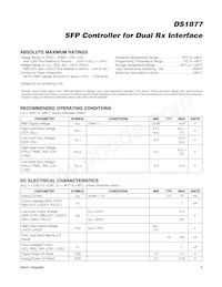 DS1877T+ Datasheet Page 5