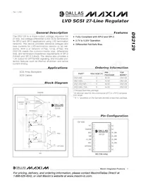 DS2129S+T&R Datenblatt Cover