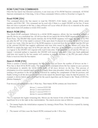 DS2405Z+T&R Datasheet Page 5