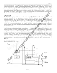 DS2409P/T&R Datasheet Page 2