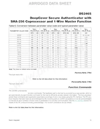 DS2465P+T數據表 頁面 12