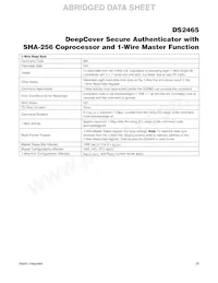DS2465P+T Datasheet Page 19