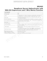 DS2465P+T Datasheet Pagina 19