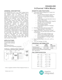 DS2482S-800+ Datasheet Cover