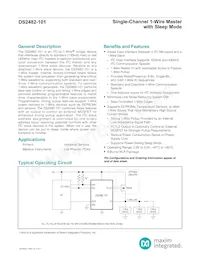 DS2482X-101+T Datasheet Cover