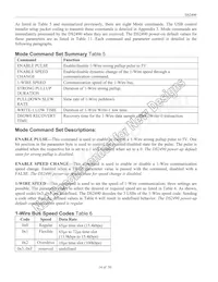 DS2490S+T&R Datasheet Page 14