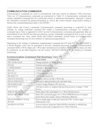 DS2490S+T&R Datasheet Pagina 19