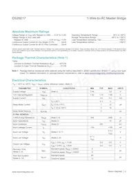 DS28E17Q+T Datasheet Page 2