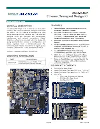 DS33Z44+ Datasheet Cover