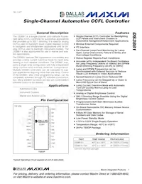 DS3881E+T&R/C Datasheet Cover