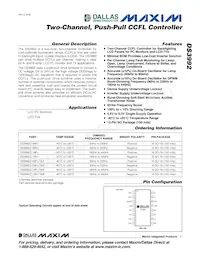 DS3992Z-09N+T&R Datenblatt Cover