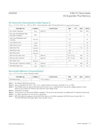 DS4520E+TRL Datasheet Page 3