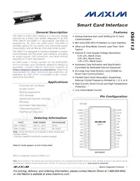DS8113-JNG+T&R Datasheet Cover