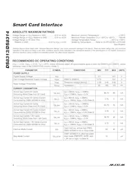 DS8313-RJX+ Datasheet Page 2