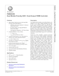 FAN5236MTC Datasheet Cover