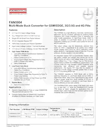 FAN5904BUC01X Datasheet Page 2
