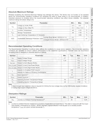 FAN5904BUC01X Datasheet Page 5