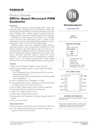 FAN604PMX Datasheet Cover