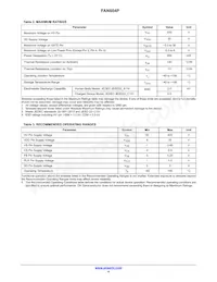 FAN604PMX Datasheet Page 4