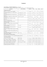 FAN604SMX Datasheet Page 6