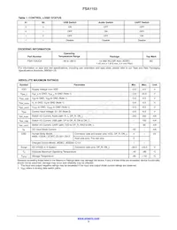 FSA1153UCX Datasheet Page 3