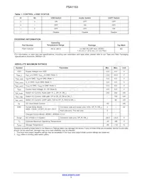 FSA1153UCX Datasheet Pagina 3