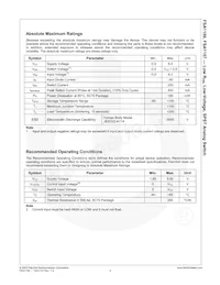 FSA1157P6 Datasheet Page 4
