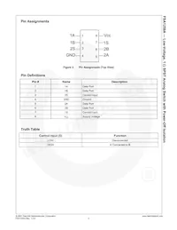 FSA1259AK8X Datasheet Page 3