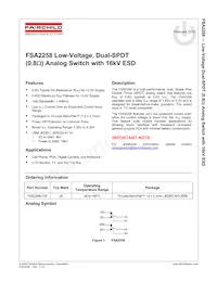 FSA2258L10X Datasheet Page 2