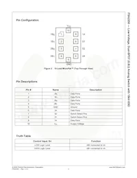 FSA2258L10X Datasheet Page 3
