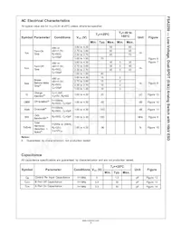 FSA2259UMX Datasheet Page 6