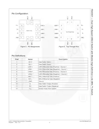FSA3031UMX Datasheet Page 4