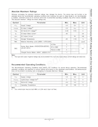 FSA3051TMX Datasheet Pagina 3