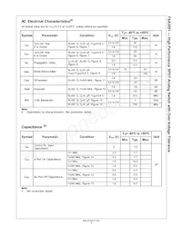 FSA3051TMX Datasheet Page 5