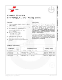 FSA4157AL6X_F087 Datasheet Page 2
