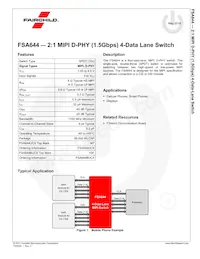 FSA644UCX Datasheet Page 2