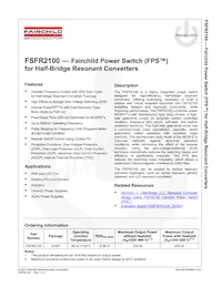 FSFR2100數據表 頁面 2