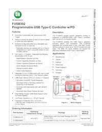 FUSB302UCX Datasheet Cover