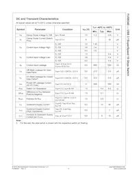 FUSB340TMX Datasheet Page 4